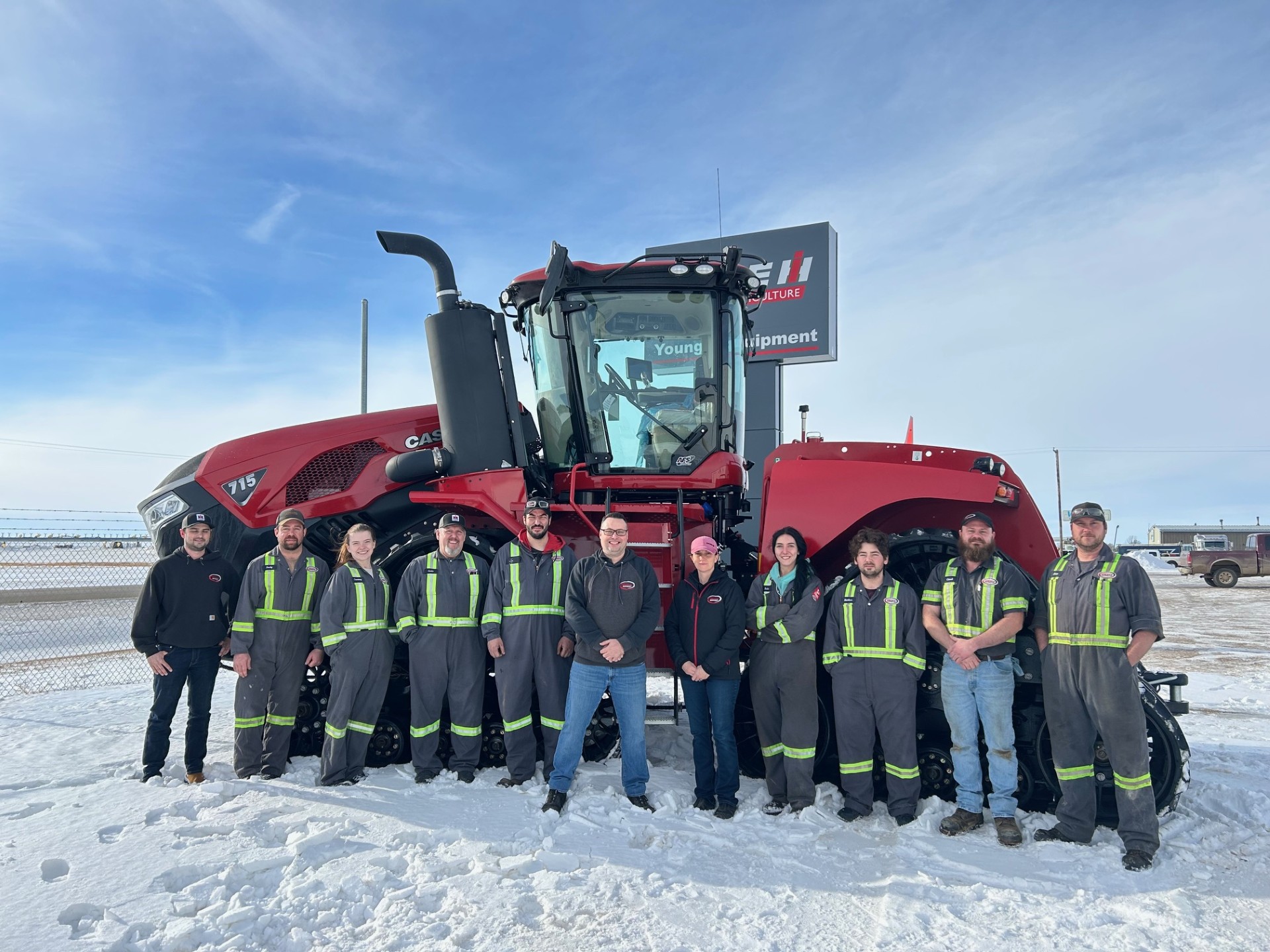 Case IH Pinnacle Service Award for Assiniboia